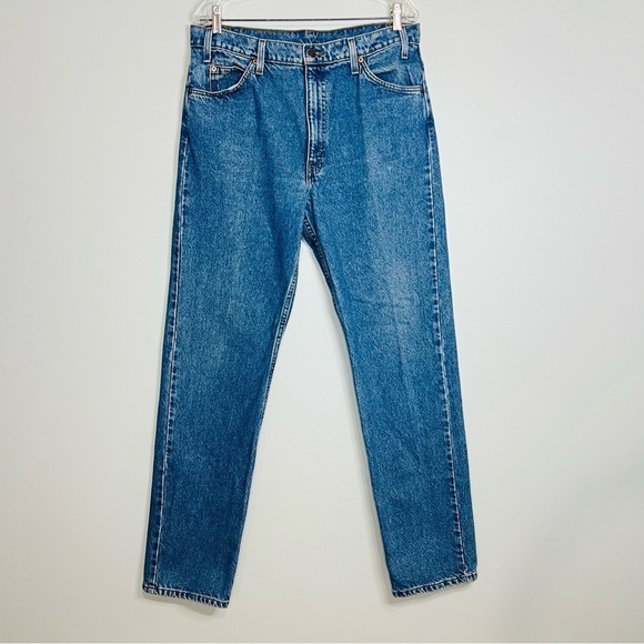 Levi's Other - Vintage Levi’s Blue 505 Straight Leg Orange Tab Jeans 36W